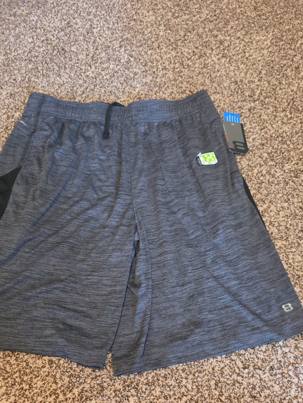 Layer 8 Men's Gray Heather Athletic Shorts